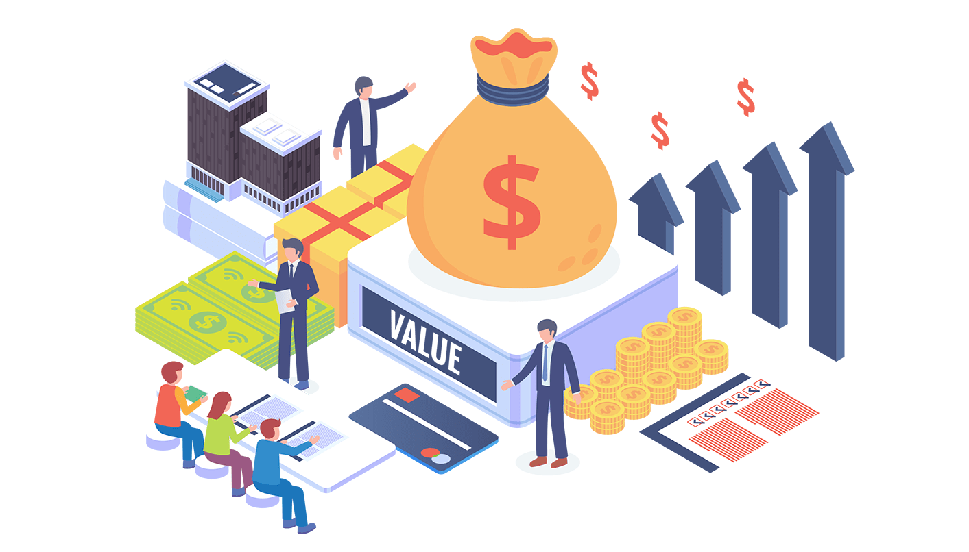 An ilustration of value